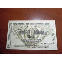 Германия 100 миллионов марок (2)