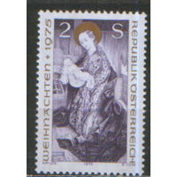 Полная серия из 1 марки 1975г. Австрия "Рождество. Алтарь "Шотландского" монастыря в Вене" MNH