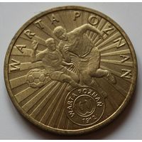 Польша 2 злотых 2013 год "Польские футбольные клубы - Варта Познань"