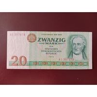 ГДР 20 марок 1975