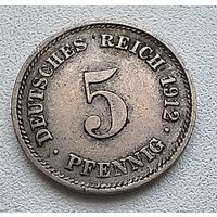 Германия 5 пфеннигов, 1912 G  2-12-28