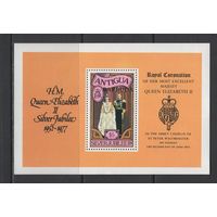 Монархия Антигуа 1977** Юбилей коронации Королева Елизавета II