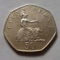 50 пенсов, Великобритания 2002 г.