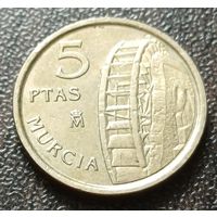 Испания 5 песет, 1999    ( 1-2-8 )