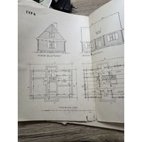 Жилище в селе и в местечке.1936г.проекты.чертежи.планы.