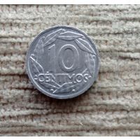 Werty71 Испания 10 сентимо 1959 Франко