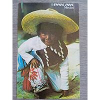 Этнография. Панама. Мальчик в национальном костюме