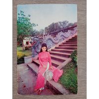 Этнография. Вьетнам, Сайгон. Вьетнамская девушка