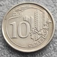 Сингапур 10 центов  2016 г.