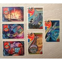 Интеркосмос. 1981г. Цена за к-т (6марок).