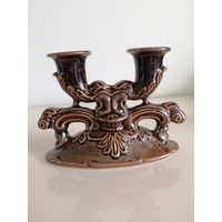 Подсвечник СССР. Ценник. Керамика
