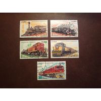 Куба 1975 г.Локомотивы./8тр/