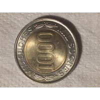 1000 сукре Эквадор 1995 год
