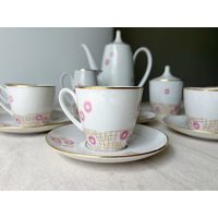 Фарфоровый сервиз Ilmenau ильменау ГДР клеймо Германия фарфор