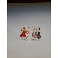 Марки Беларусь 2005 одежда