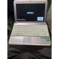 Нетбук MSI U100 X с зарядным устройством