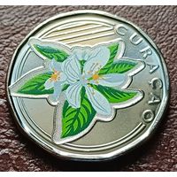 Кюрасао 50 центов, 2025 Принятие карибского гульдена    ( 2-3-2 )