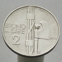 Италия 2 лиры 1923