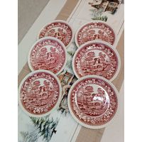 Винтажные тарелки Англия.