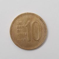 10 вон 1970 Корея