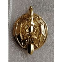 МВД. Золотой большой знак на винте