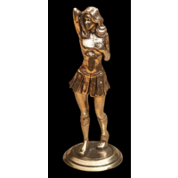 Статуэтка Девушка модель Латунь