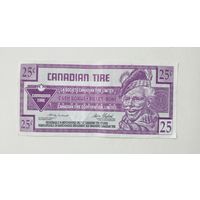 Канада. 25 центов Canadian Tire.