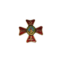 Царский полковой знак - 11 Финляндский стрелковый полк реплика