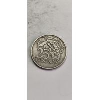 Тринидад и Тобаго 25 цент 1981