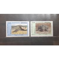 Лаос. 1996 год. Фауна. Рептилии. Черепахи (868)