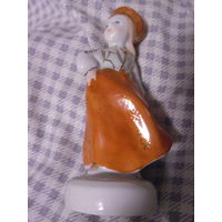 ДЕВОЧКА.ТАНЕЦ.РИГА.РИЖСКИЙ ФАРФОР.