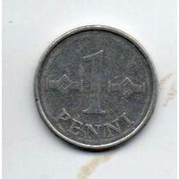ФИНЛЯНДСКАЯ РЕСПУБЛИКА. 1 ПЕННИ 1972