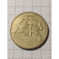 20 центов Литва 2008 год