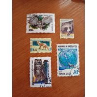 5 марок фауна (3-11)