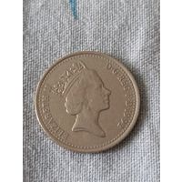 Великобритания. 10 пенсов 1992 года. (4)