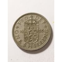Великобритания 1 шиллинг 1955