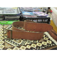 Ремень советский офицерский кожаный 1949 г. Репарация.