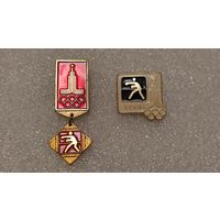 Лот значков Олимпийские игры бокс,200 лотов с 1 рубля!!!