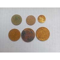 15 копеек 1937 + 5 монет