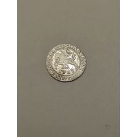 Полугрош 1563, в блеске, с рубля