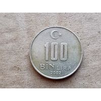 Турция 100.000 лир, 2002г. (U-обм)