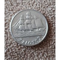 Польша 2 злотых, 1936 15 лет морскому порту Гдыня