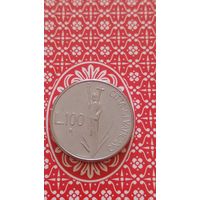 Ватикан 100 лир 1991