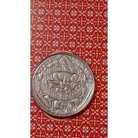 Ватикан 50 лир 1975