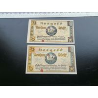 Германия-нотгельд  50, 50 пфеннингов 1921 Neuhaus in Westphalia