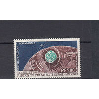 Космос. Спутник связи. Новая Каледония. 1962. 1 марка. Michel N 386 (30,0 е)