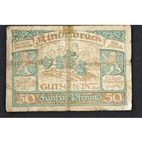 1920 год Германия 50 пфеннигов