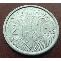 Реюньон. 2 франка 1948
