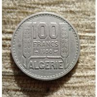 Werty71 Алжир 100 франков 1950