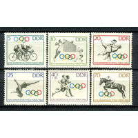 ГДР - 1964г. - Летние Олимпийские игры - 6 марок - полная серия, MNH [Mi 1033-1038]. #O-Se-Z-1-32